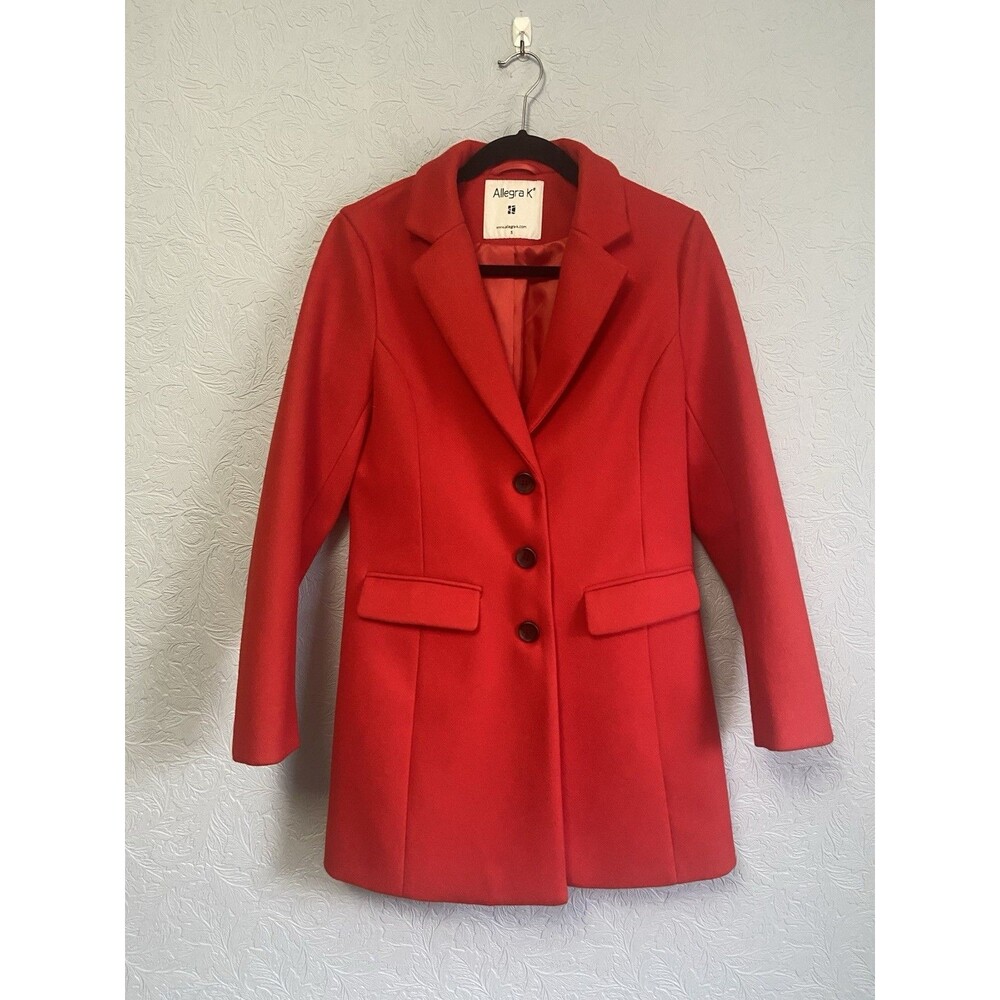Allegra K Size Small Long Winter Coat